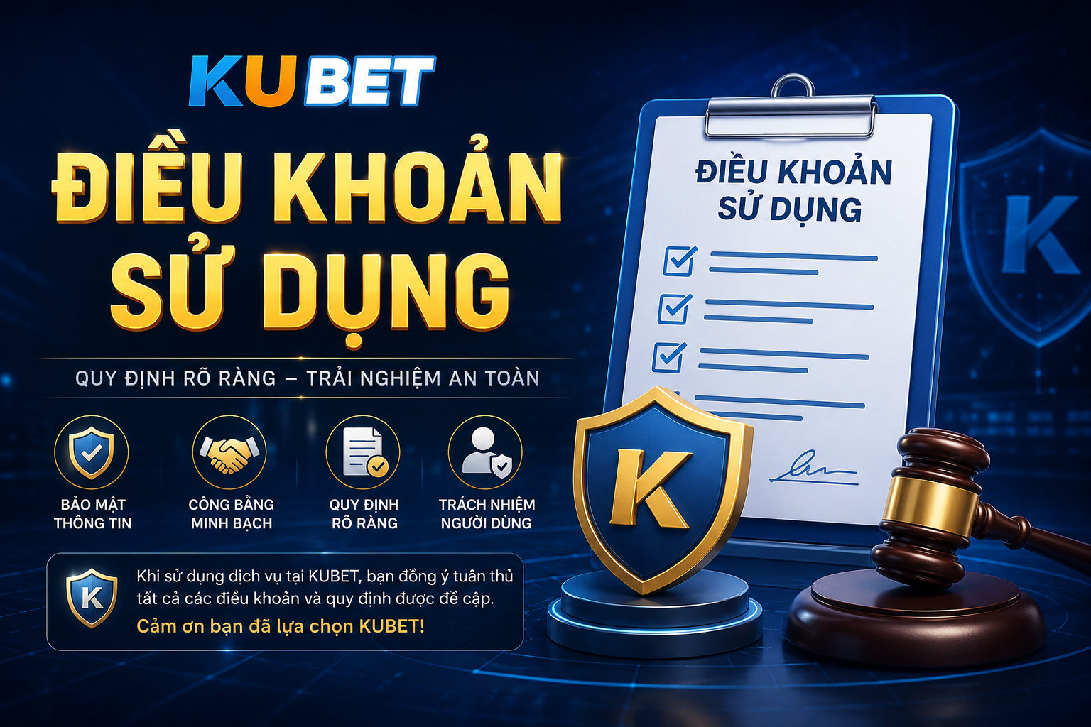 Điều Khoản Sử Dụng Website Kubet 1 điều khoản sử dụng kubet