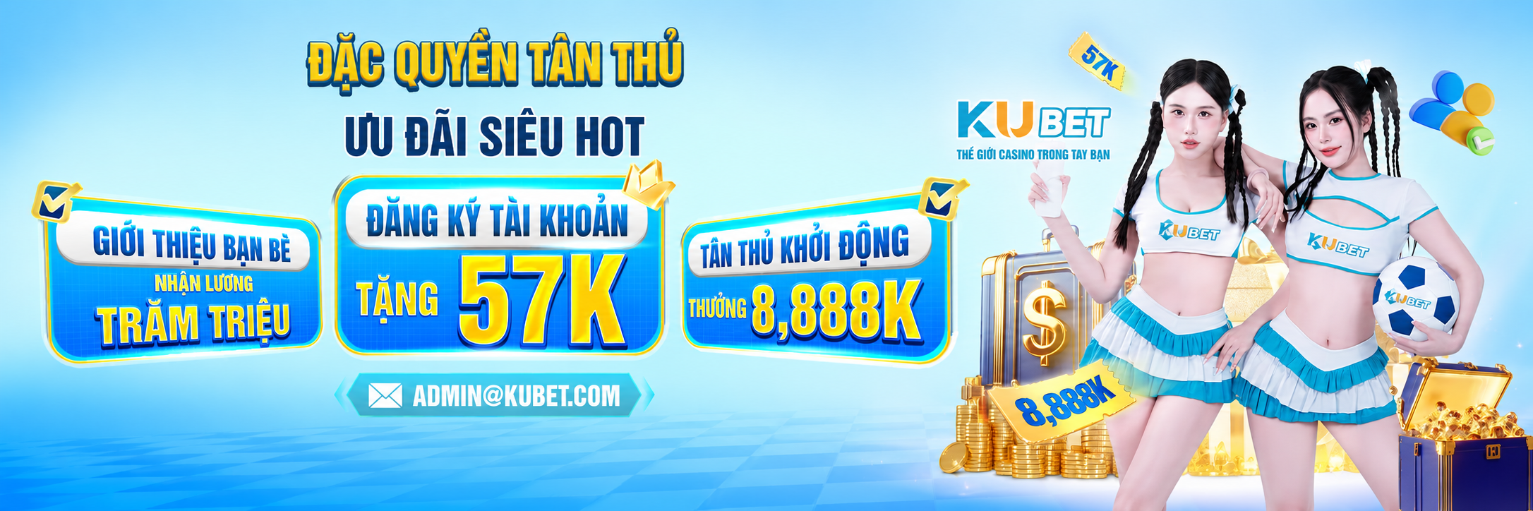 KUBET 59 KUBET TẶNG CODE TÂN THỦ 57K