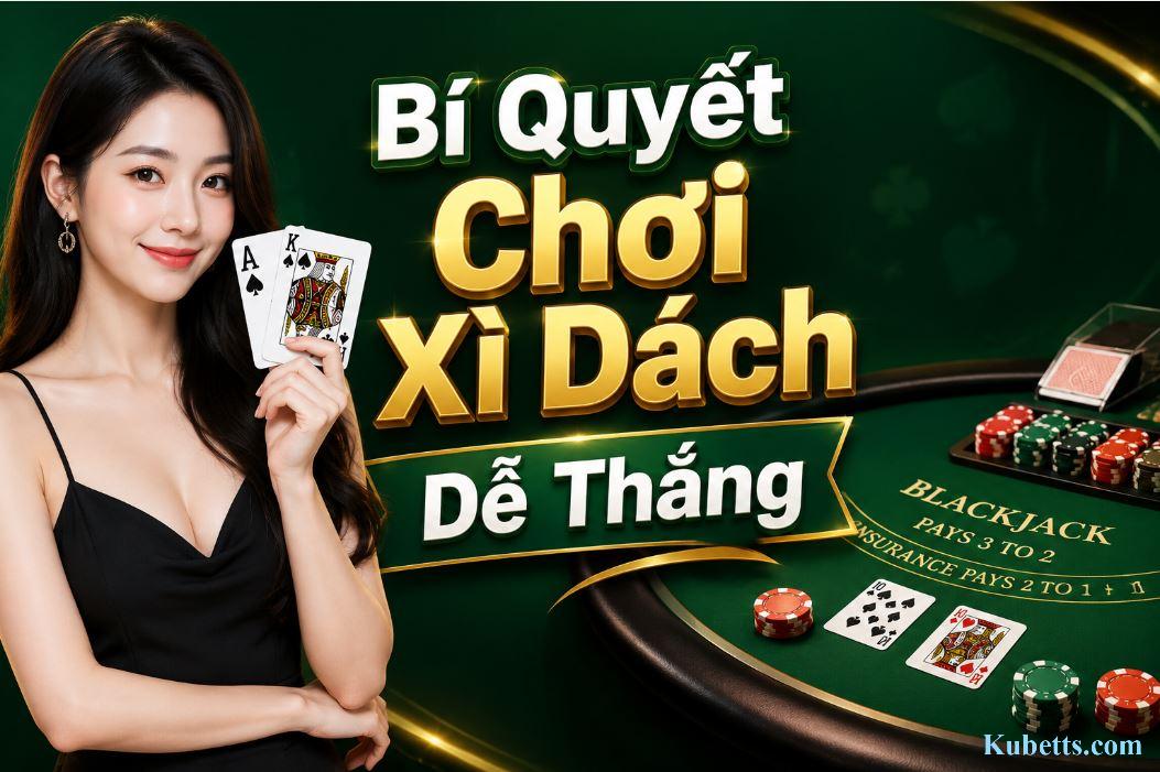 Cách Chơi Xì Dách Kubet Chuẩn Quốc Tế Và Mẹo Dễ Thắng 1 Cách chơi xì dách chuẩn quốc tế tại Kubet