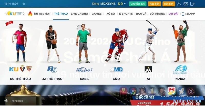 Kubet Thể Thao: Xu Hướng Giải Trí Trực Tuyến 2025