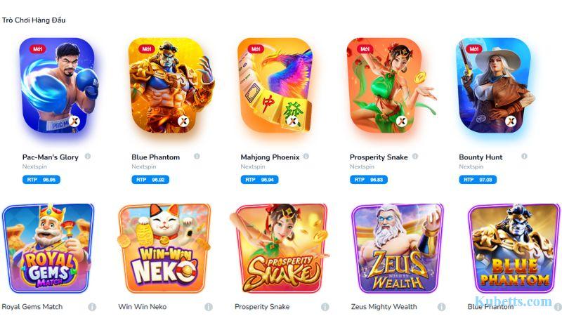 Nổ Hũ KUBET: Chiến Thuật Săn Jackpot & Quản Lý Vốn Chuyên Nghiệp 2 Các trò chơi nổ hũ phổ biến tại BK8